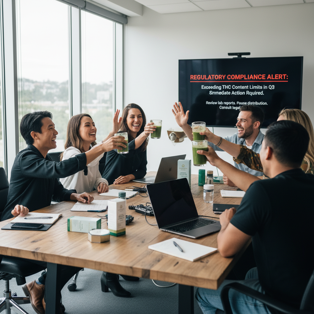 Regulated brand compliance context